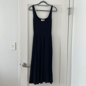 Reformation Rou Knit Dress in Black, Size Small